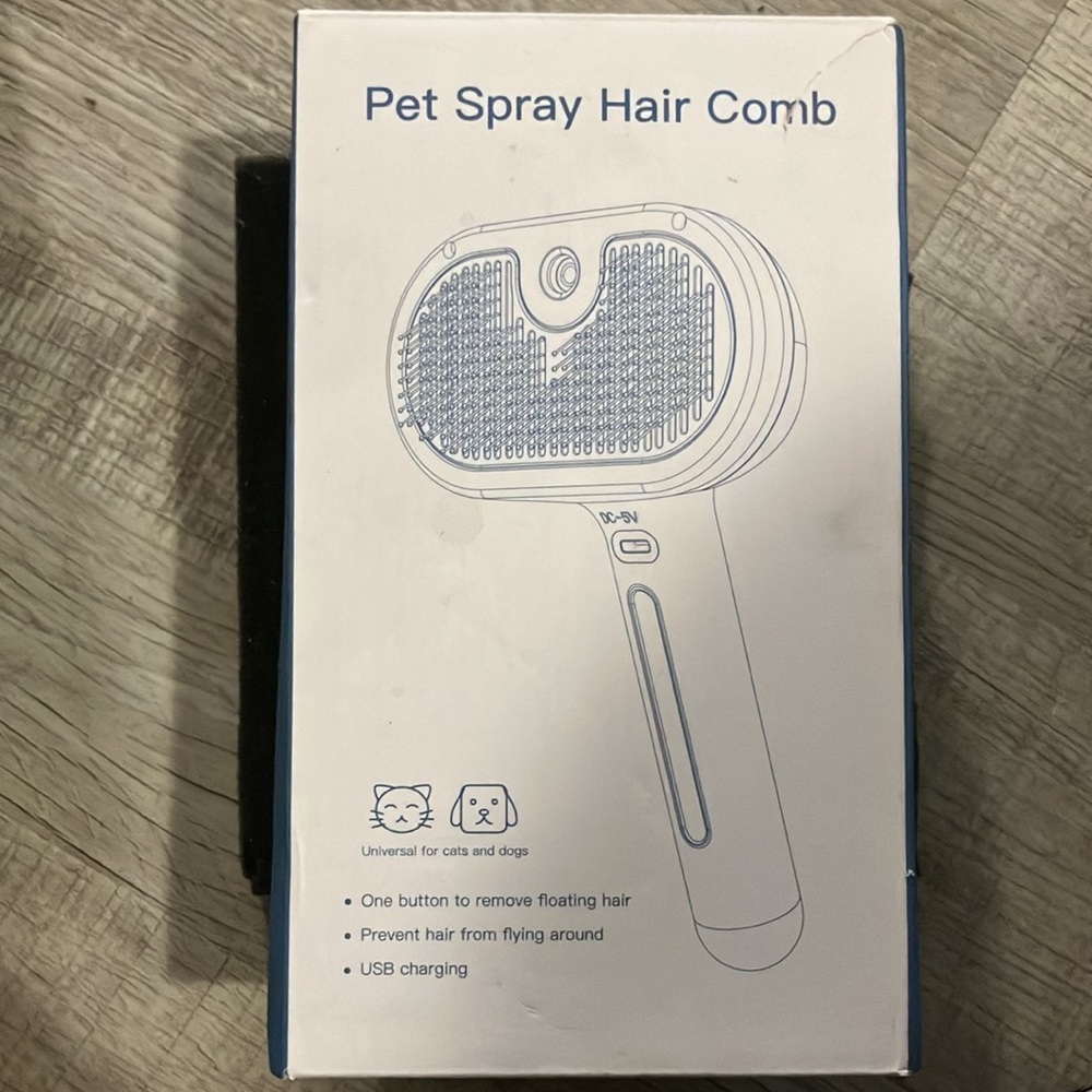Pet Spray Hair Comb (for cat/dog)